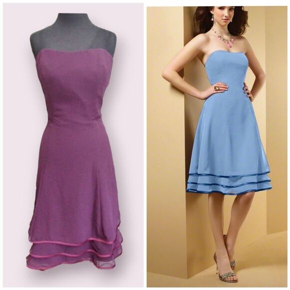 Alfred Angelo Dresses & Skirts - Alfred Angelo Grape/Berry (Purple) Knee Length Dress Size 12 NWT